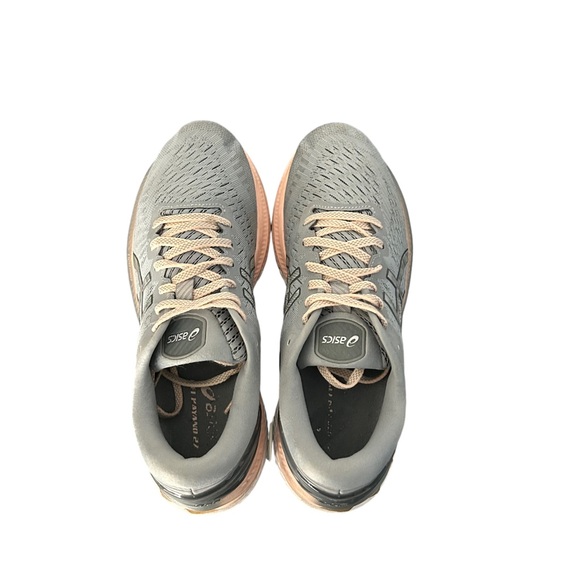 Asics Womens Gel Kayano 27 1012A713 Gray Running Shoes Sneakers Size 9.5 - Picture 13 of 14